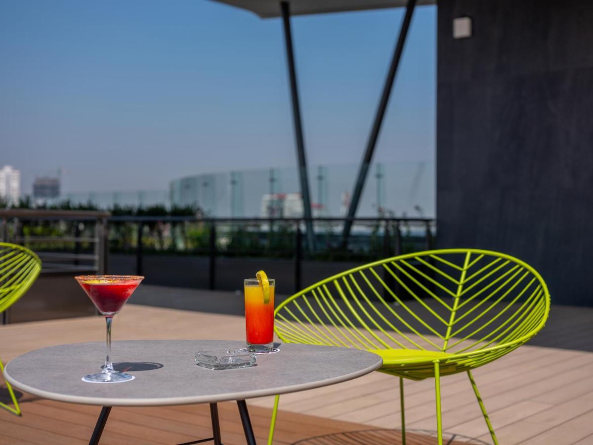 Galeria Plaza San Jeronimo Hotel เม็กซิโกซิตี้ ภายนอก รูปภาพ Skyline Terrace