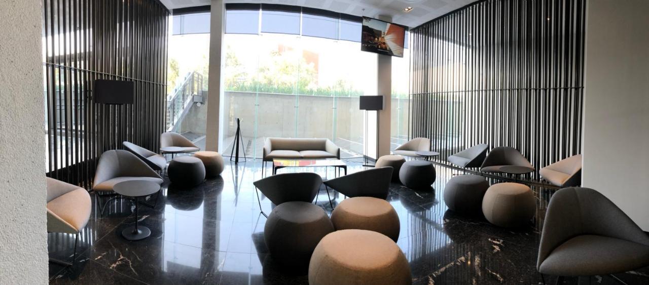 Galeria Plaza San Jeronimo Hotel เม็กซิโกซิตี้ ภายนอก รูปภาพ The lobby of the hotel