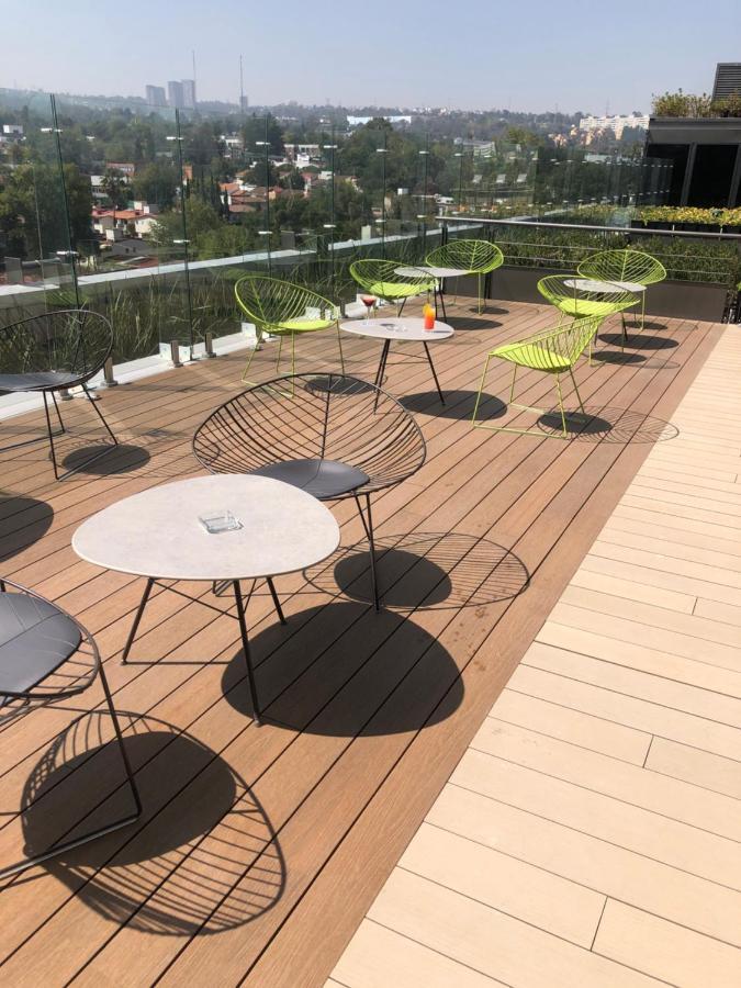 Galeria Plaza San Jeronimo Hotel เม็กซิโกซิตี้ ภายนอก รูปภาพ Composite wood