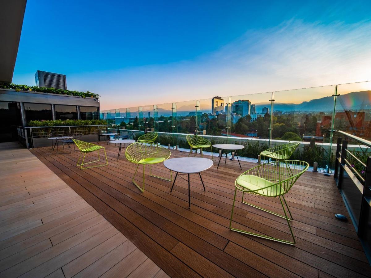 Galeria Plaza San Jeronimo Hotel เม็กซิโกซิตี้ ภายนอก รูปภาพ Rooftop
